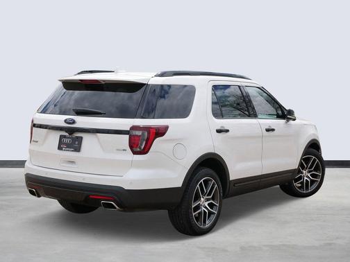 WHITE PLATINUM MET TRI-COAT 2016 Ford Explorer Sport
