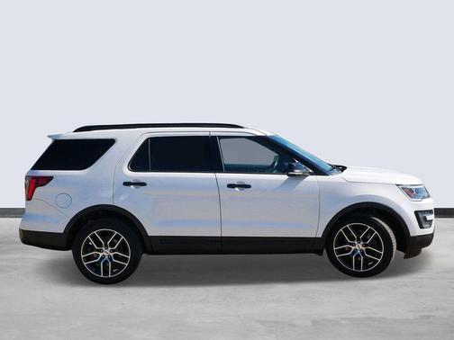 WHITE PLATINUM MET TRI-COAT 2016 Ford Explorer Sport