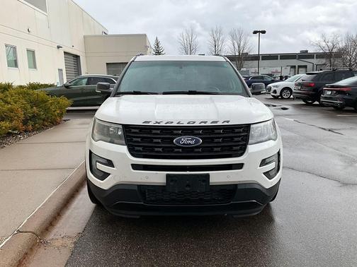 WHITE PLATINUM MET TRI-COAT 2016 Ford Explorer Sport