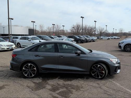 Daytona Gray Pearl Effect 2023 Audi S3 Premium Plus TFSI quattro S tronic