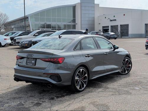 Daytona Gray Pearl Effect 2023 Audi S3 Premium Plus TFSI quattro S tronic