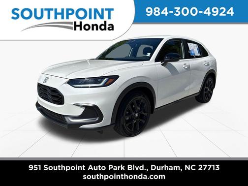 Platinum White Pearl 2025 Honda HR-V 2WD Sport
