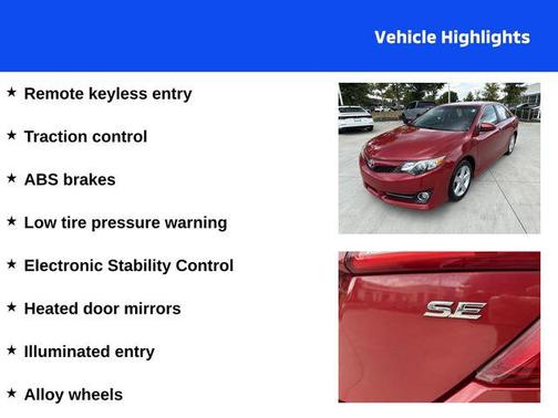 2012 Toyota Camry SE