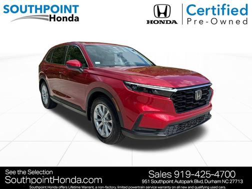 Radiant Red 2025 Honda CR-V EX-L 2WD