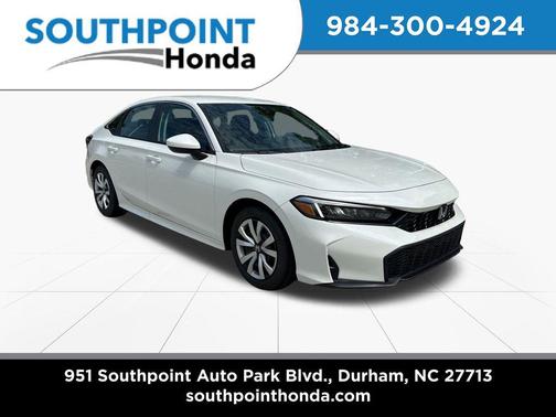 Platinum 2026 Honda Civic LX