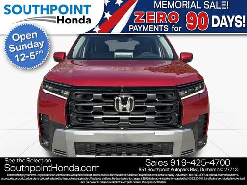Radiant Red Metallic II 2026 Honda Pilot EX-L