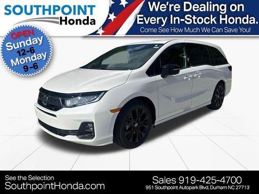 Platinum White Pearl 2026 Honda Odyssey Sport-L