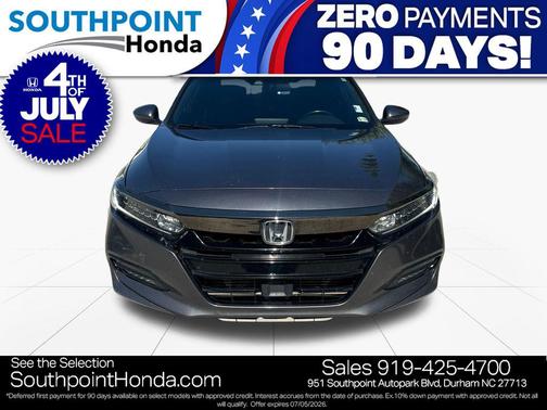 Modern Steel 2018 Honda Accord Sport