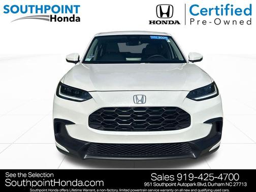 Platinum White 2025 Honda HR-V LX