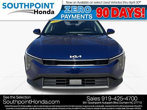 Deep Sea Blue 2025 Kia K4 EX