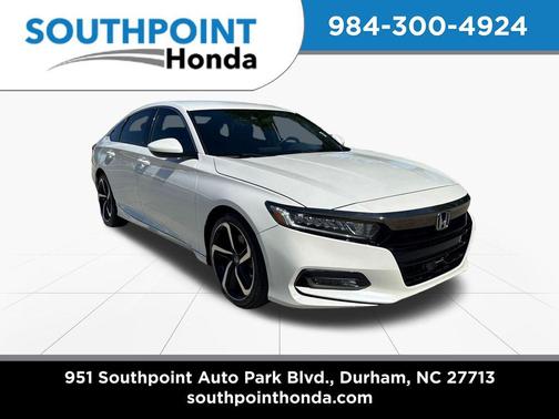 Platinum White Pearl 2019 Honda Accord Sport