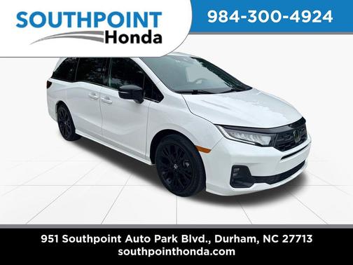 Platinum White Pearl 2025 Honda Odyssey Sport-L
