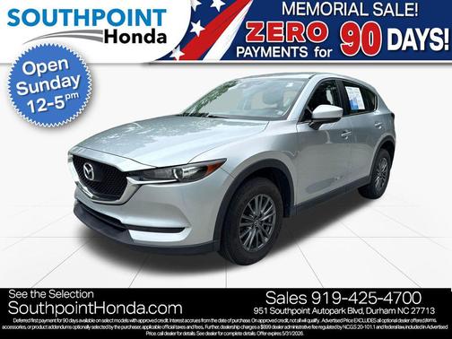 Sonic Silver Metallic 2017 Mazda CX-5 Sport