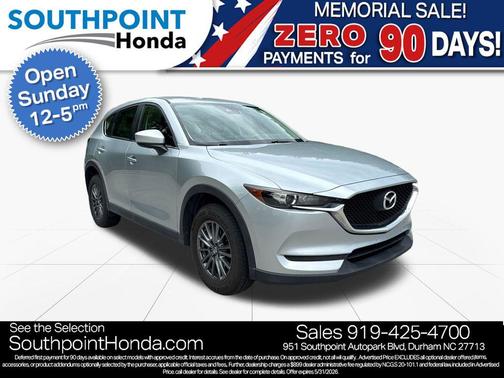 Sonic Silver Metallic 2017 Mazda CX-5 Sport