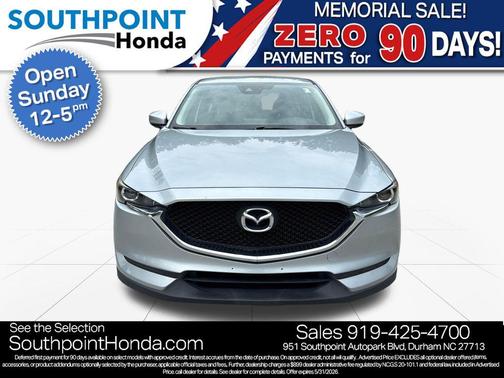 Sonic Silver Metallic 2017 Mazda CX-5 Sport