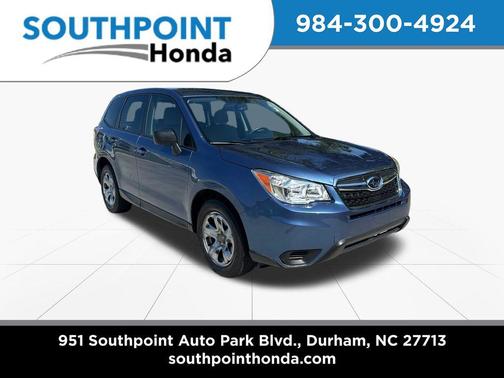 Quartz Blue Pearl 2015 Subaru Forester 2.5i