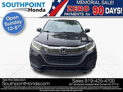 Crystal Black Pearl 2022 Honda HR-V LX