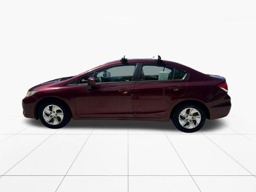 Crimson Pearl 2014 Honda Civic LX