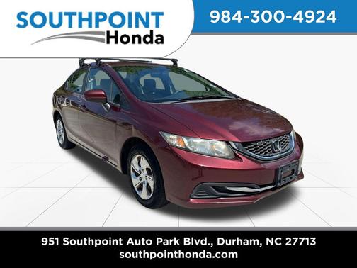Crimson Pearl 2014 Honda Civic LX