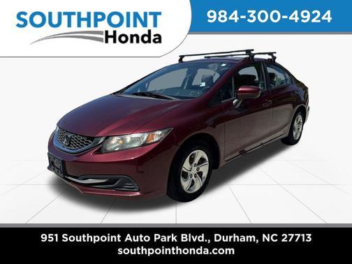 Crimson Pearl 2014 Honda Civic LX