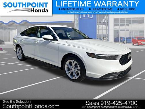 2025 Honda Accord LX 1.5T