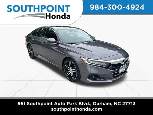 Crystal Black Pearl 2021 Honda Accord Touring 2.0T
