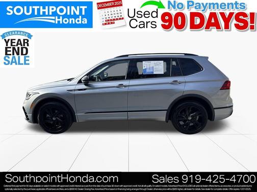 2024 Volkswagen Tiguan 2.0T SE R-Line Black