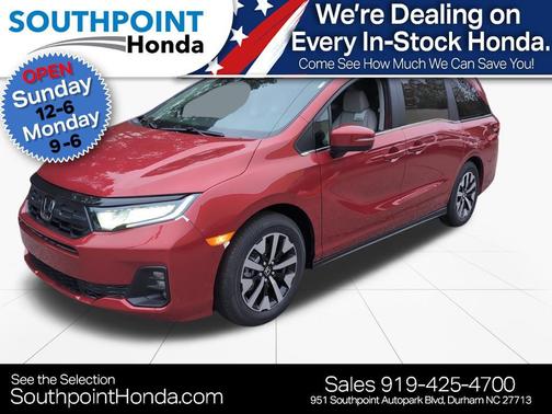 Radiant Red Metallic II 2026 Honda Odyssey EX-L