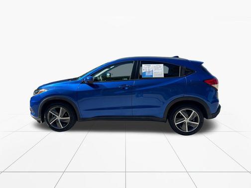 Aegean Blue Metallic 2021 Honda HR-V EX