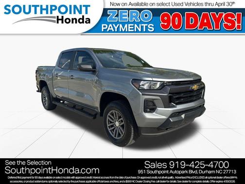 Sterling Gray Metallic 2023 Chevrolet Colorado LT