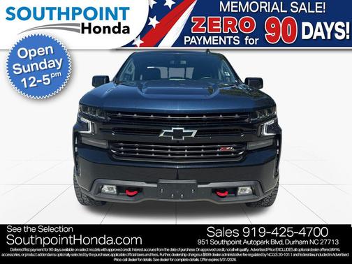 Northsky Blue Metallic 2021 Chevrolet Silverado 1500 LT Trail Boss