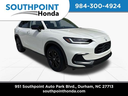 Platinum White Pearl 2026 Honda HR-V AWD Sport