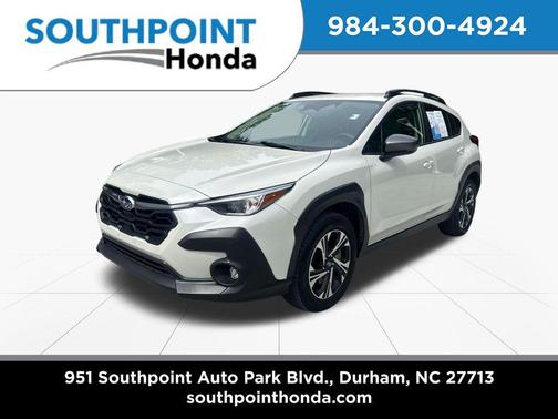 Crystal White Pearl 2024 Subaru Crosstrek Premium