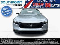 Solar Silver Metallic 2026 Honda Accord Hybrid Sport-L
