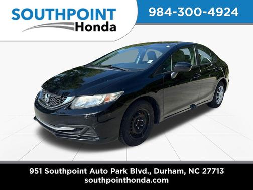 Crystal Black Pearl 2015 Honda Civic LX