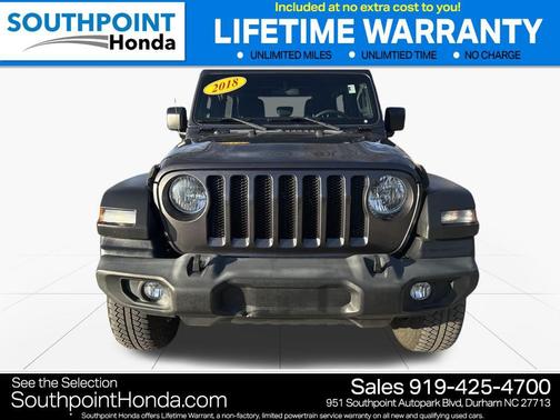 2018 Jeep Wrangler Unlimited Sport