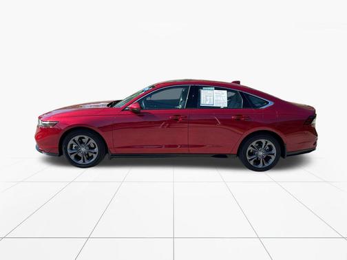 Radiant Red Metallic 2025 Honda Accord Hybrid EX-L