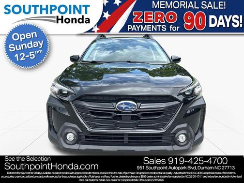 Crystal Black Silica 2025 Subaru Outback Onyx Edition