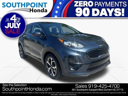 Pacific Blue 2022 Kia Sportage LX