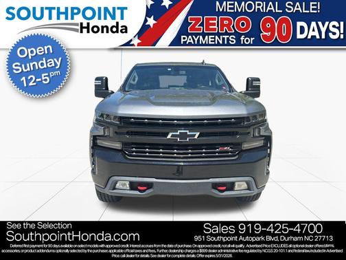 Satin Steel Metallic 2020 Chevrolet Silverado 1500 LT Trail Boss