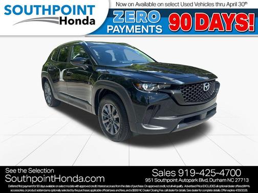 Jet Black Mica 2023 Mazda CX-50 2.5 S Preferred Plus Package