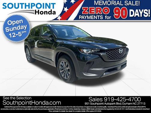Jet Black Mica 2023 Mazda CX-50 2.5 S Preferred Plus Package