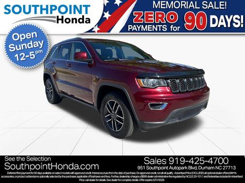 Velvet Red Pearlcoat 2019 Jeep Grand Cherokee Laredo