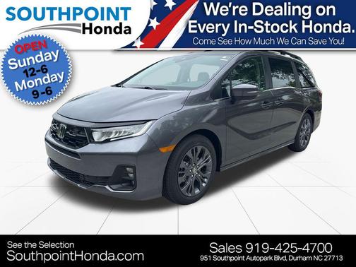 Modern Steel Metallic 2026 Honda Odyssey Touring