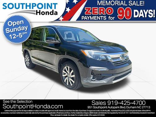 Crystal Black Pearl 2020 Honda Pilot AWD EX-L