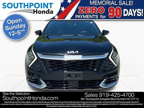 Ebony Black 2023 Kia Sportage SX-Prestige