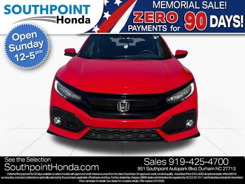 Rallye Red 2018 Honda Civic Sport Touring