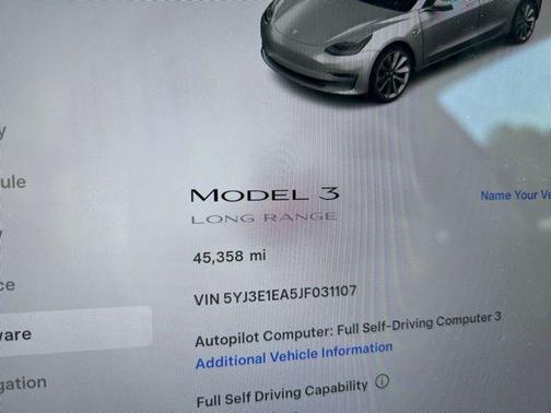 2018 Tesla Model 3 Long Range