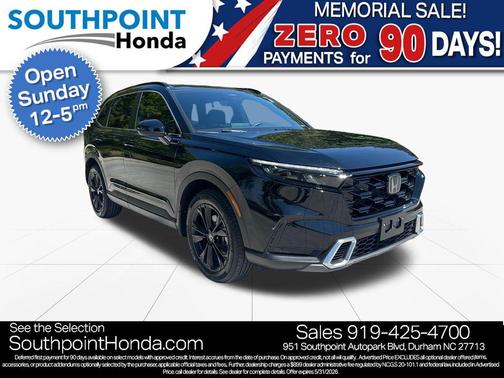 Crystal Black Pearl 2023 Honda CR-V Hybrid Sport Touring AWD