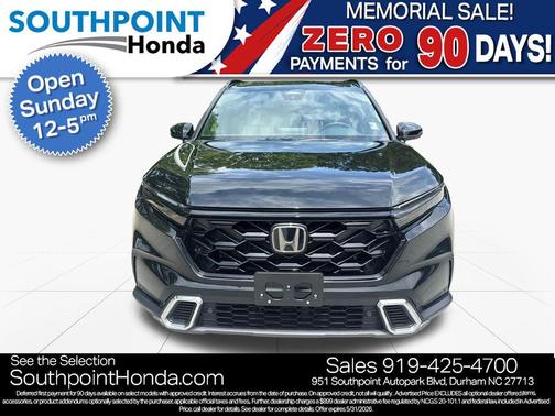 Crystal Black Pearl 2024 Honda CR-V Hybrid Sport Touring AWD